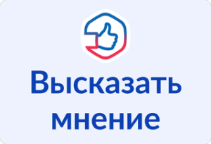Госуслуги — Высказать мнение