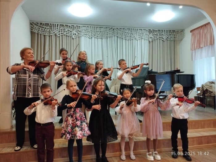 Концерт класса скрипки И. А. Пучковой