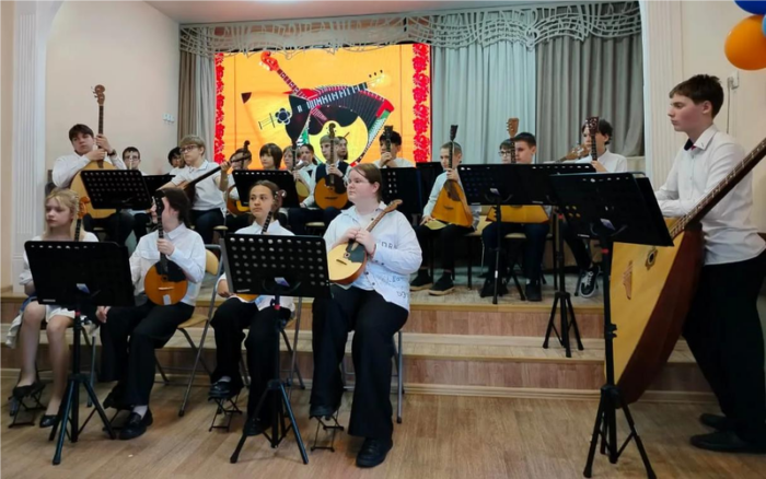 Отчётный концерт народного отделения